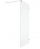Ronal ścianka boczna 30-120x200 cm, szkło przezroczyste, profile srebrny połysk ANTW1SM15007